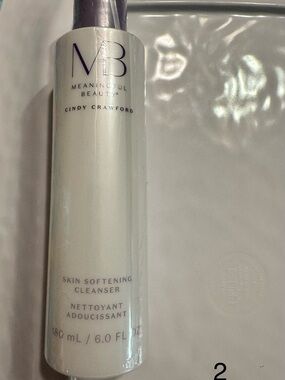 Meaningful Beauty Skin Softening Cleanser - White with Purple Cap